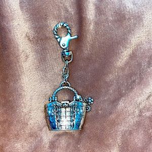 Functional Brighton Keychain + Heart Pendant